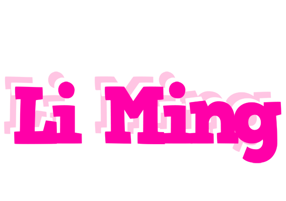 Li Ming dancing logo